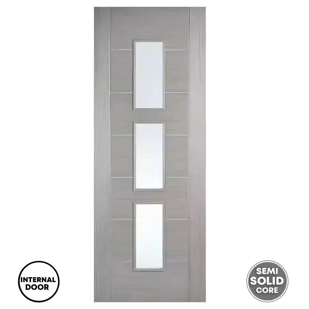 LPD Door Pre-Finished Internal Hampshire 27 Light Grey