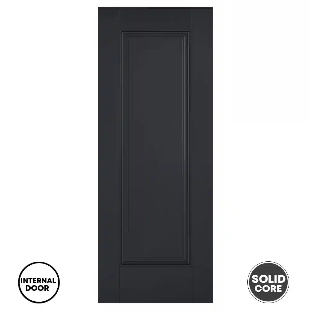 LPD Internal Primed Black Door Eindhoven