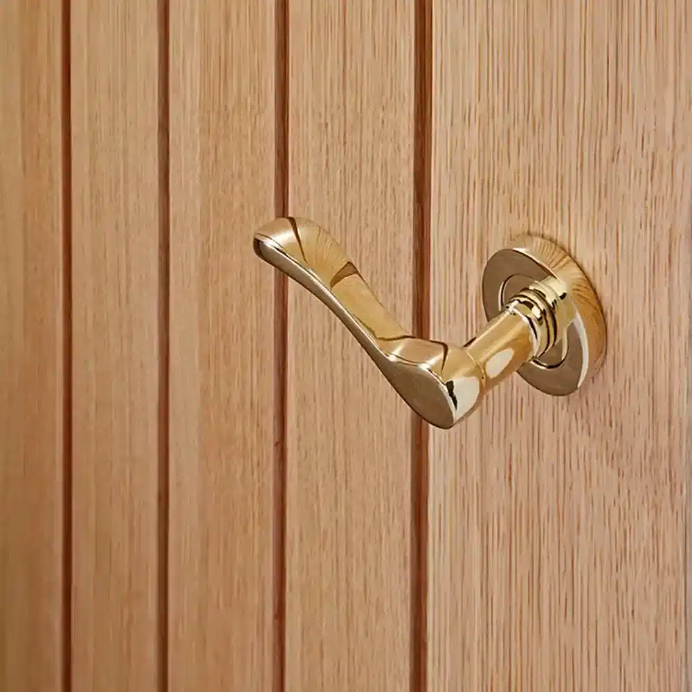 LPD Ironmongery Ariel Polished Brass Handle Hardware Pack-1