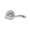 LPD Ariel Satin Chrome Tone Privacy Handle Hardware Pack