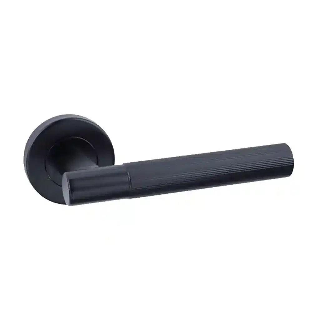 LPD Ironmongery Geneva Door Handle - Matt Black