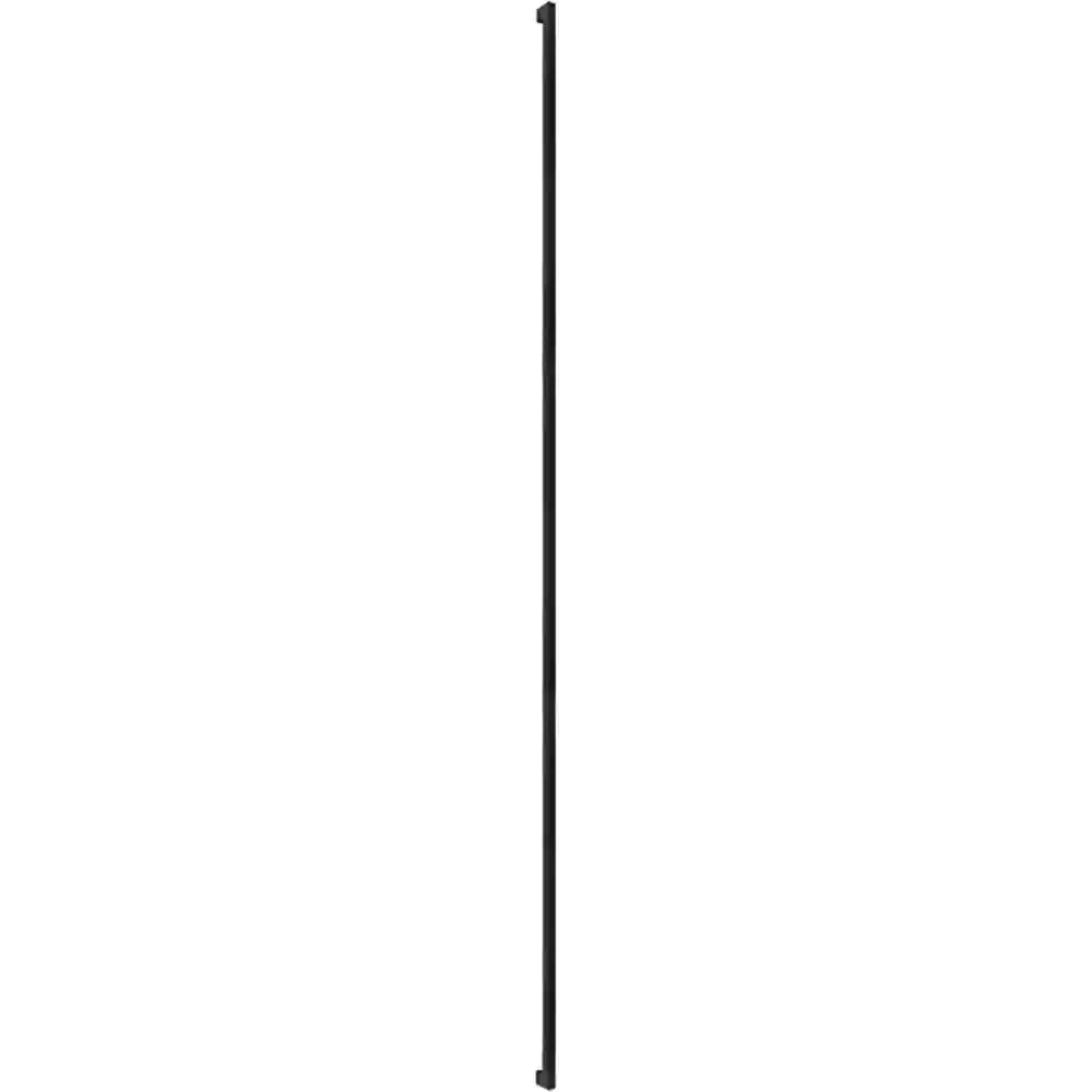 LPD Ironmongery Manhattan Hudson Door Matt Black Handle Hardware Pack