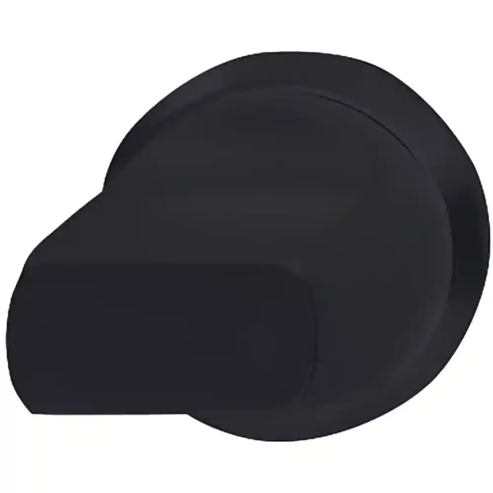 LPD Matt Black Door Handles Manhattan Thumb Turn