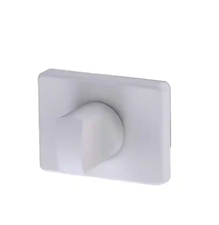 LPD Ironmongery Internal Nolita Thumbturn Matt White Hardware Privacy Pack