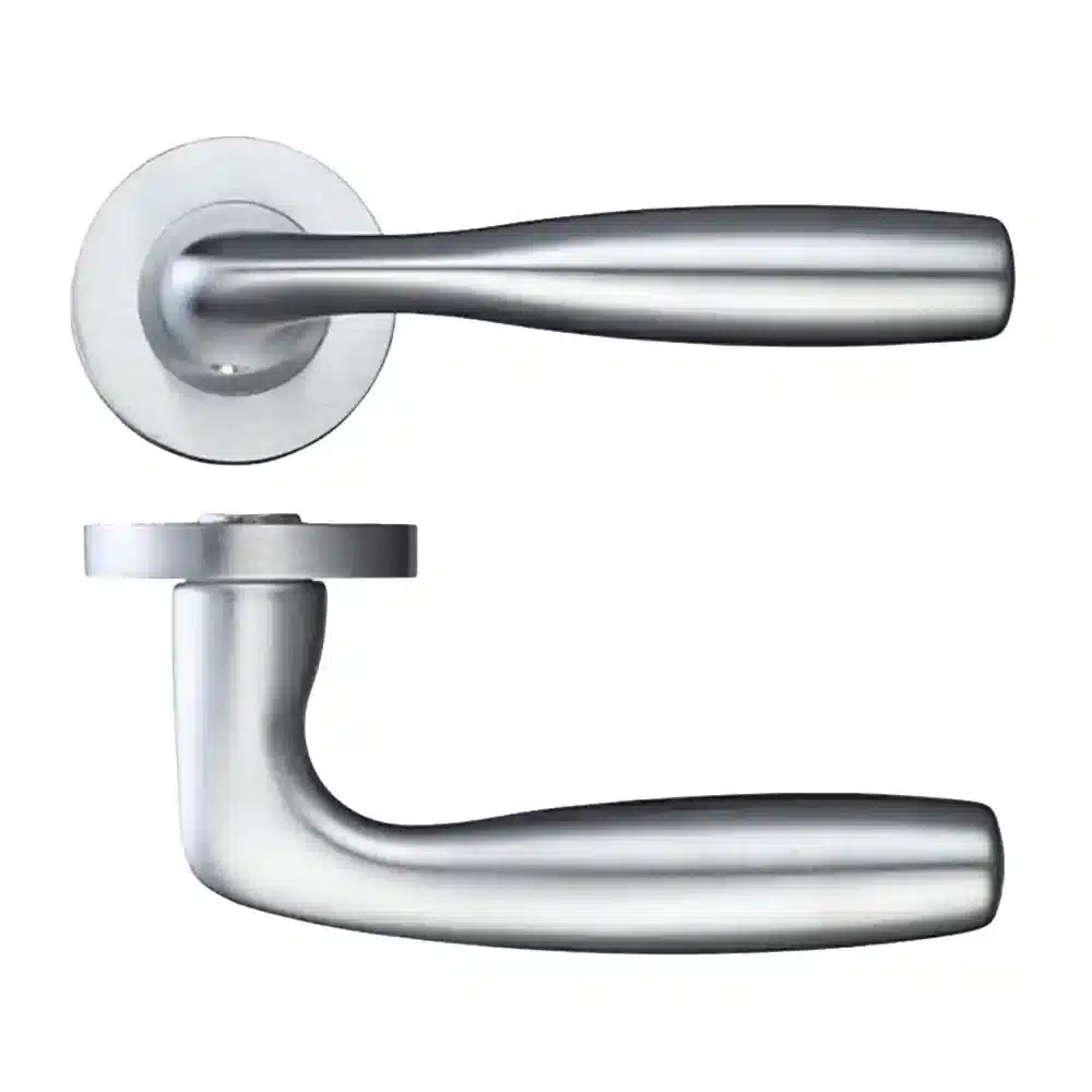 LPD Ironmongery Norma Satin Chrome Handles Hardware Pack