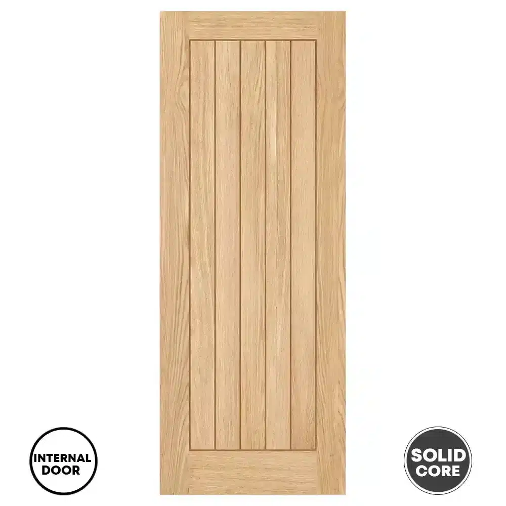 LPD Internal Door Solid Oak Pre-finished Belize