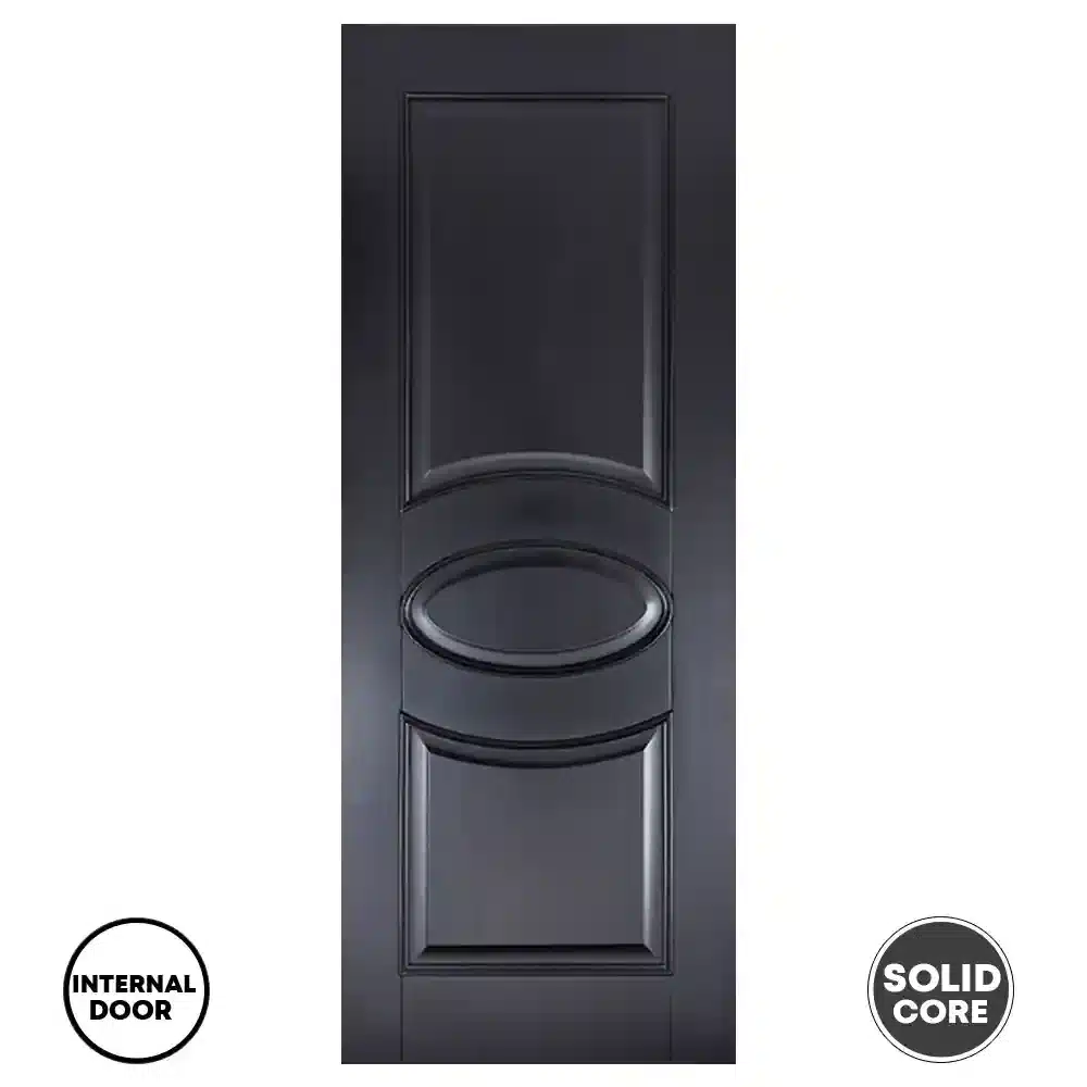 LPD Primed Internal Door Black Versailles