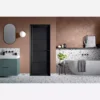 LPD Soho Pre-finished Internal 4 Panel Black Door