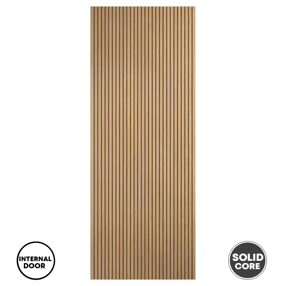 LPD Brisbane Solid Pre-Finished Oak Internal Door