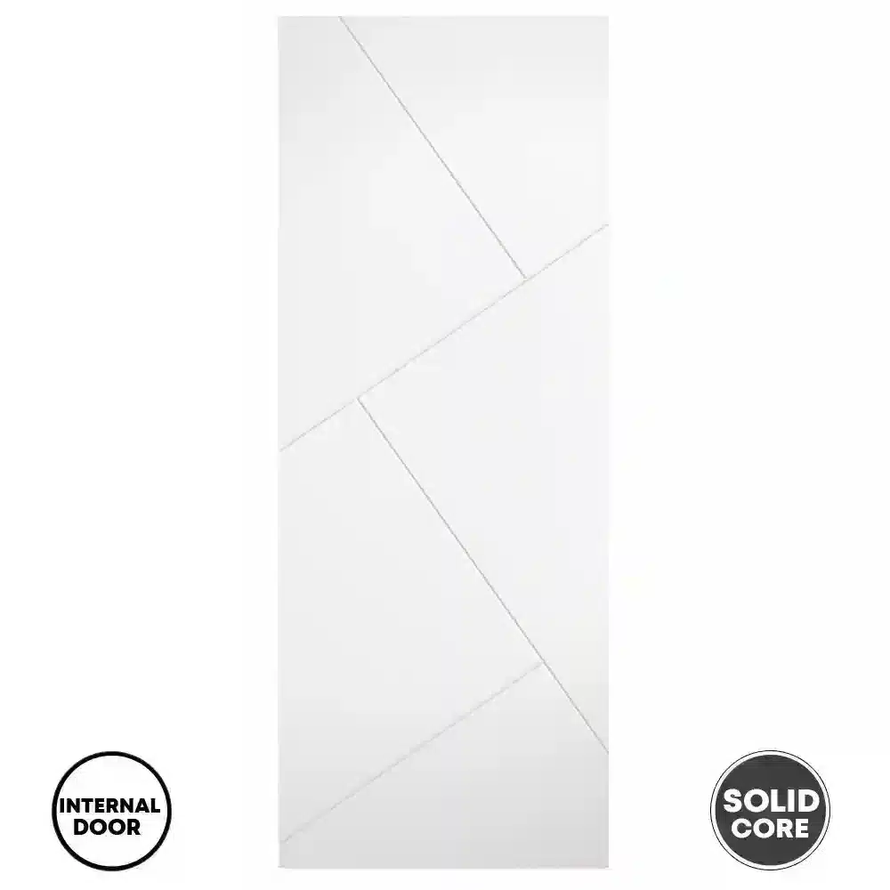 LPD White Dover Primed Internal Door Affordable