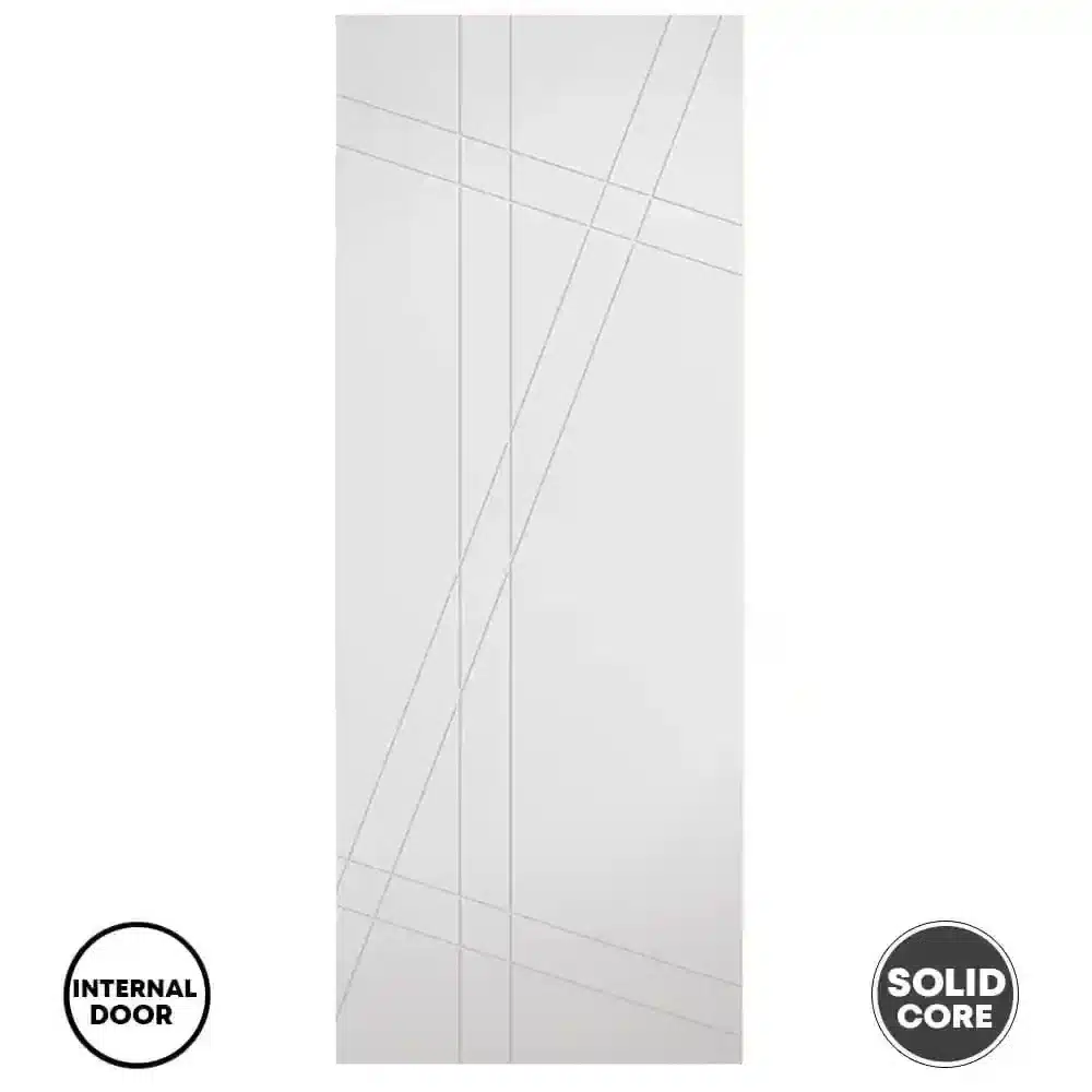 LPD Hastings White Primed Internal Door