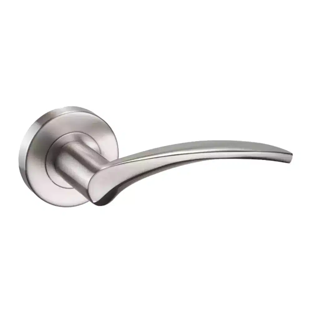 LPD Ironmongery Corvus Privacy Satin Door Handle Chrome