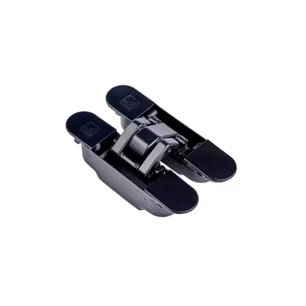LPD Ironmongery Eclipse Matt Black Hinge Concealed (Pack Of 2)