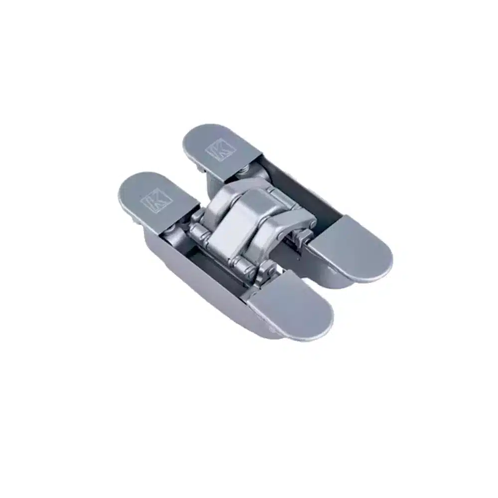 LPD Ironmongery Eclipse Matt Chrome Concealed Hinge (Pack Of 2)