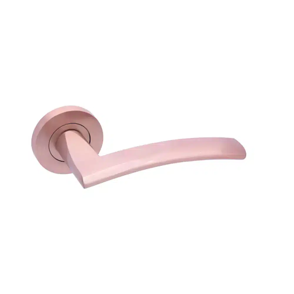 LPD Ironmongery Genoa Rose Gold Privacy Handle Pack