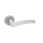 LPD Ironmongery Genoa Satin Chrome Handle Hardware Privacy Pack