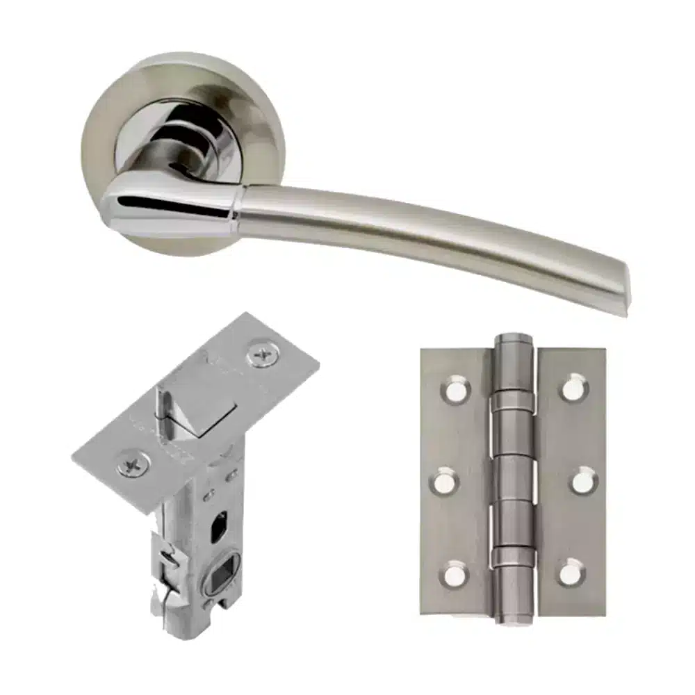 LPD Handle Ironmongery Hardware Pack Mercury