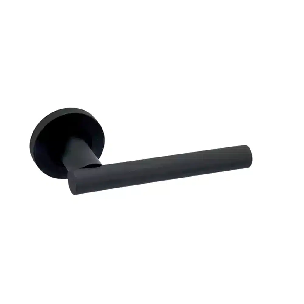 LPD Ironmongery Matt Black Handle Privacy Pack Hyperion