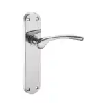 LPD Ironmongery Musca Polished Chrome Privacy Handle Hardware Pack
