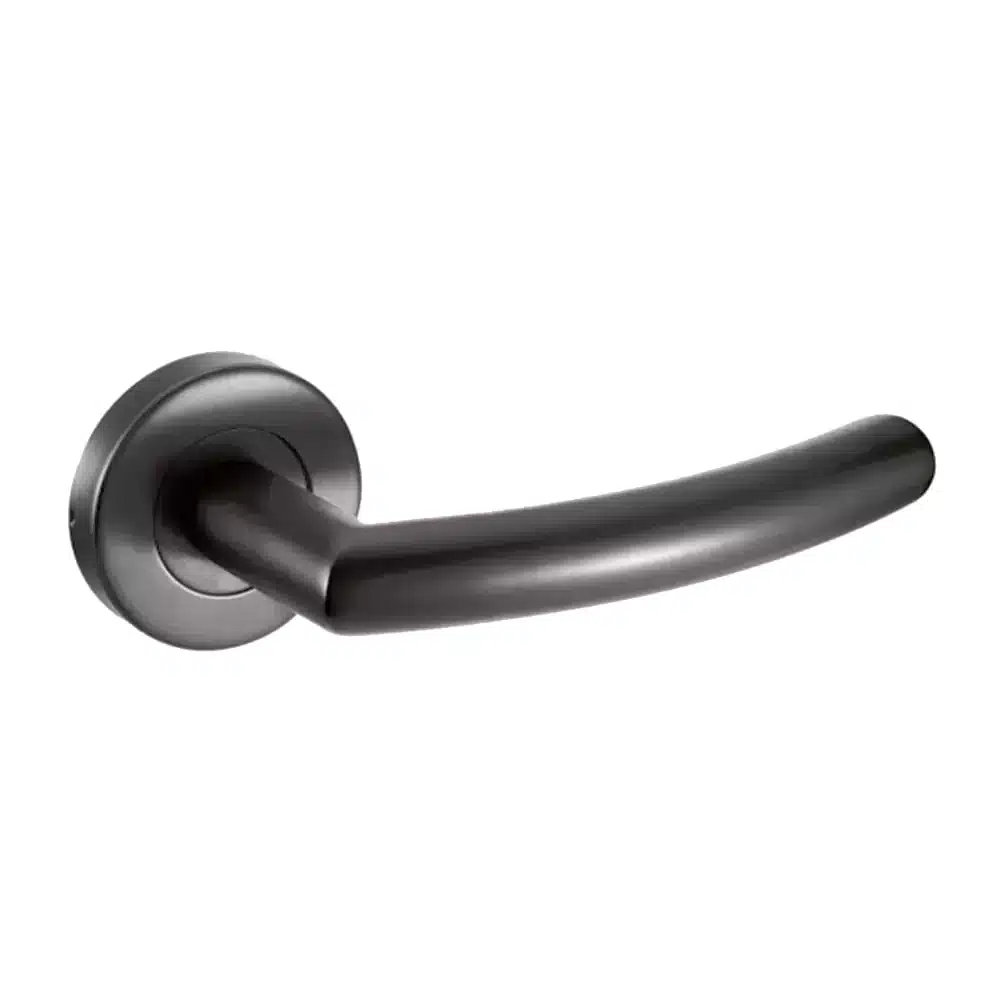 LPD Ironmongery Phoenix Door Handle Matt Black - Privacy Pack