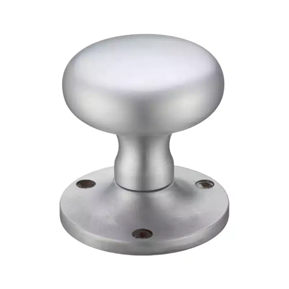 LPD Ironmongery Sculptor Privacy Handle Satin Chrome Hardware Pack