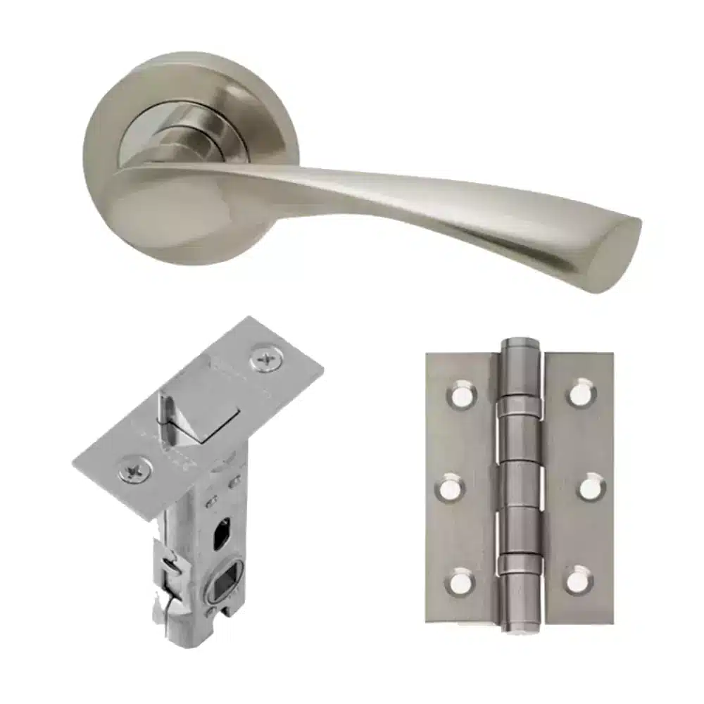 LPD Ironmongery Solar Door Handle Hardware Pack