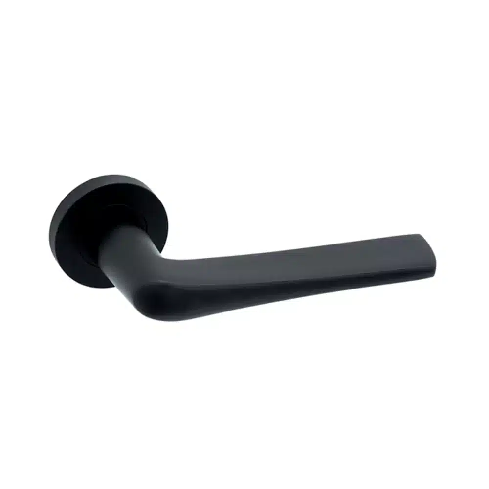 LPD Ironmongery Turin Matt Black Privacy Handle Pack