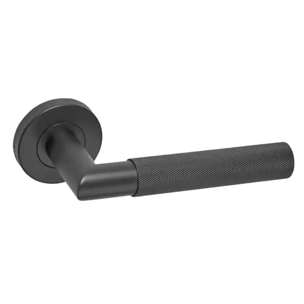 LPD Ironmongery Zurich Matt Black Handle Privacy Hardware Pack
