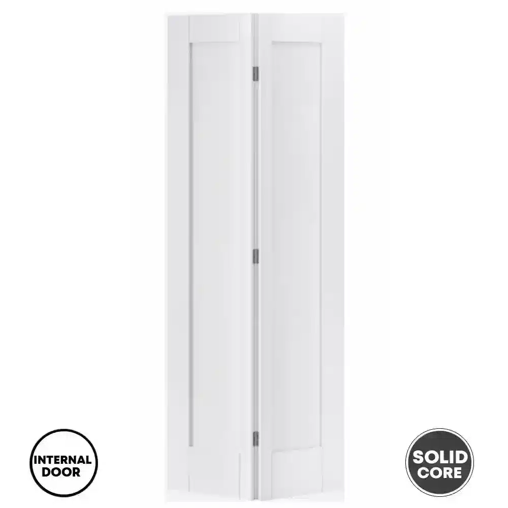 LPD Bi fold Internal Door Pattern 10 1 Panel White