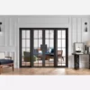 LPD Pre-finished Malvern Black W8 Glazed Door