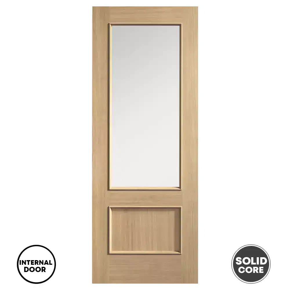LPD Murcia Pre-finished Solid Oak Internal Glazed Door