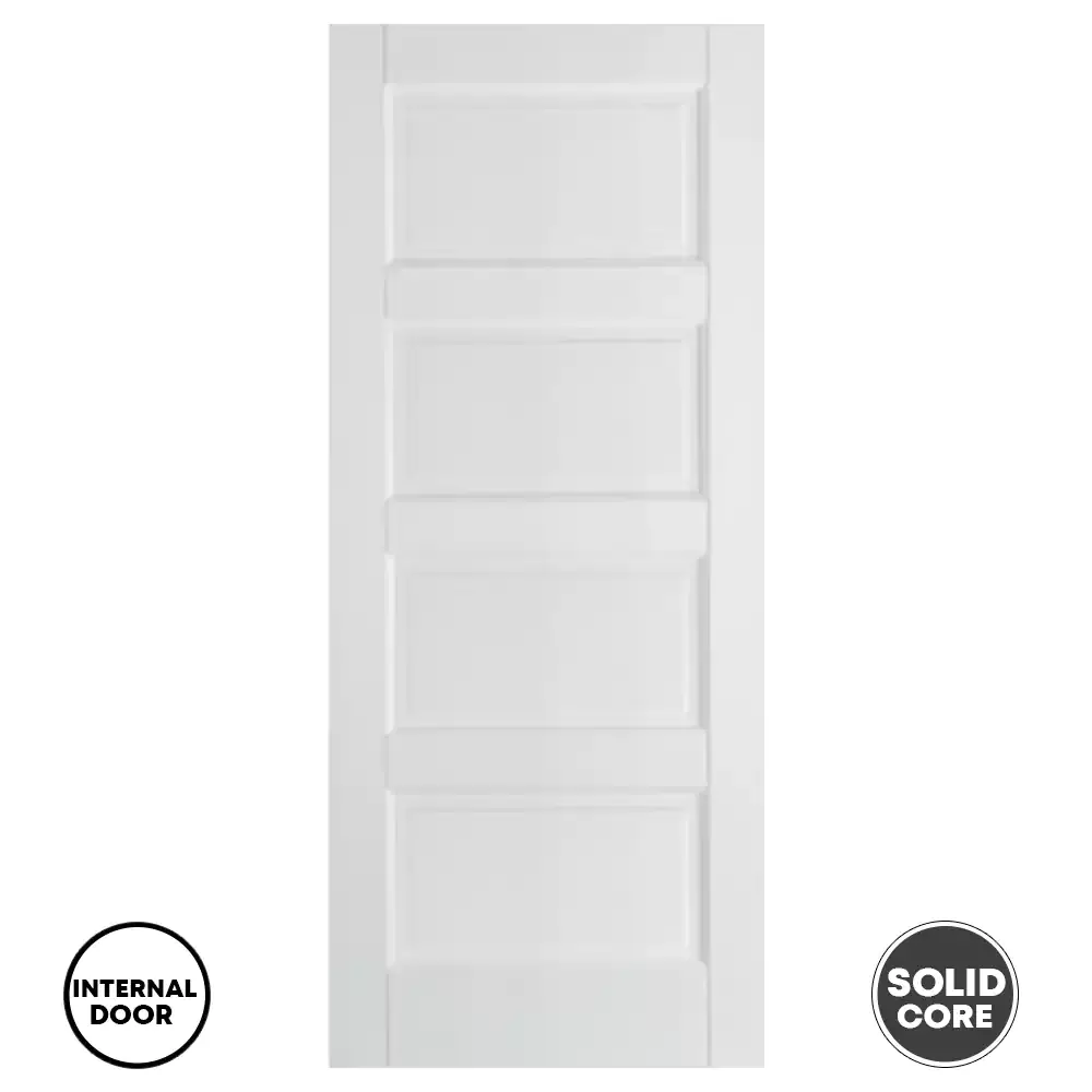 LPD Contemporary Internal White Primed Solid Door