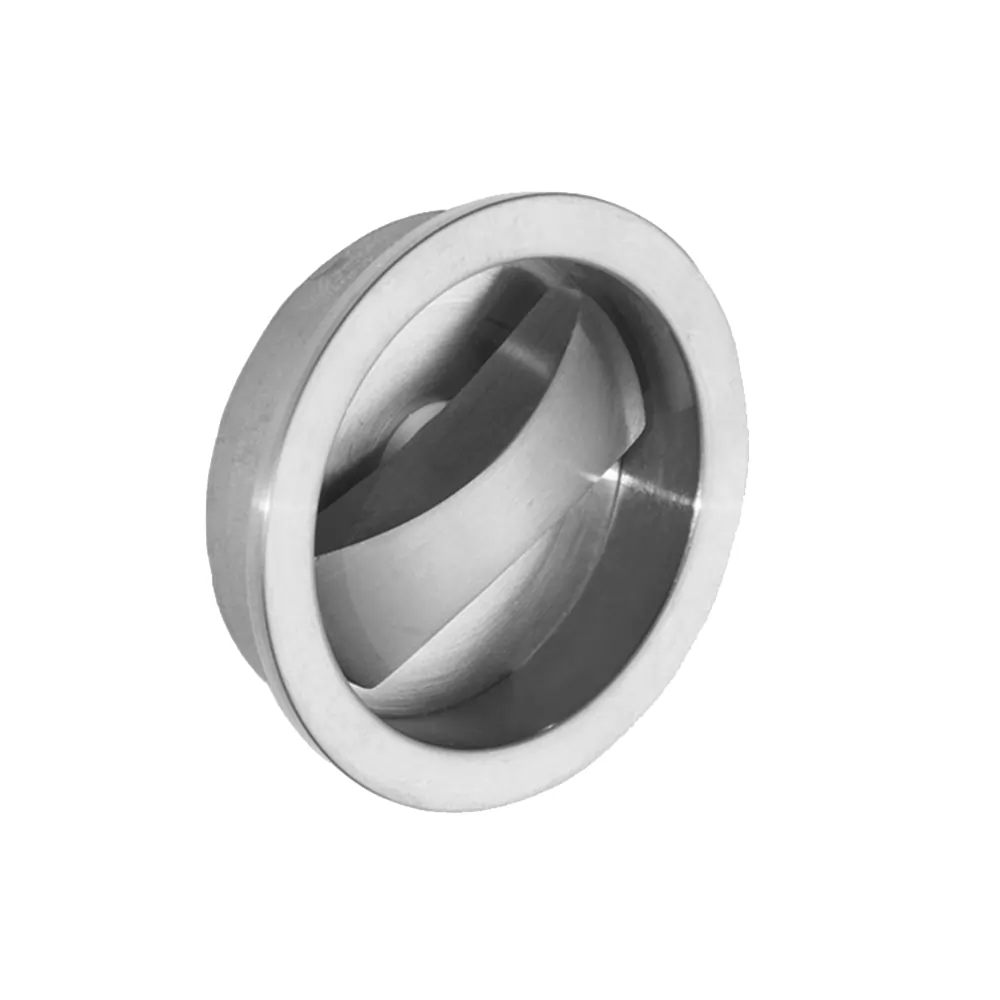 LPD Ironmongery Aries Satin Chrome Privacy Pocket Door Handle