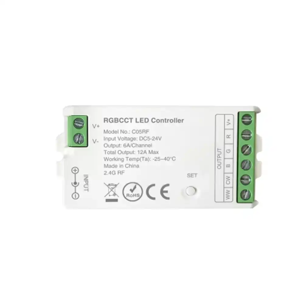 LED Controller, 2.4GHz RF RGBCCT