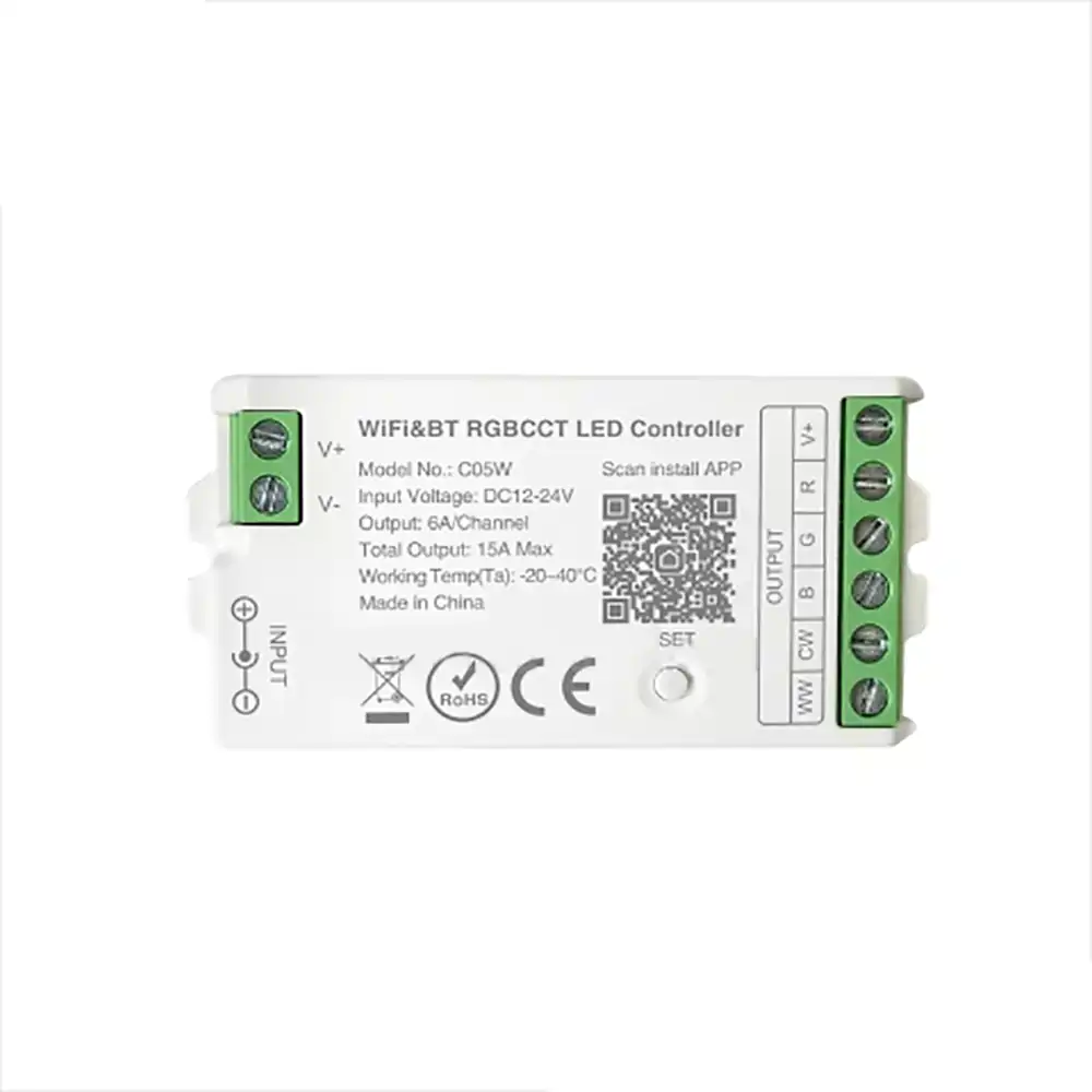 Wifi&BT Led Controller - RGBCCT – ZDoors