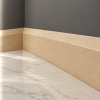 LPD Chamfered Unfinished Oak Veneer Skirting Board lifestyle