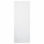 LPD Doors Brooklyn White Primed 2P Panelled Moulded Composite Pre-Finished Internal Door