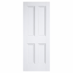 LPD Doors Nostalgia 4P White Primed 4P Panelled Raised Mouldings Solid Engineered Core Internal Door