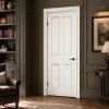LPD Doors Nostalgia 4P White Primed 4P Panelled Raised Mouldings Solid Engineered Core Internal Door