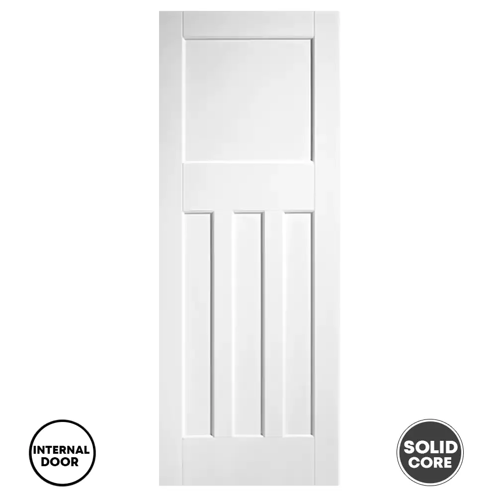 LPD Internal Door Primed White Dx 30s Style