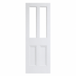 LPD Malton White Unglazed 2L Solid Engineered Primed Internal Door