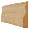 LPD Ferrol Oak Decorative Edge Unfinished Oak Veneer Skirting Board
