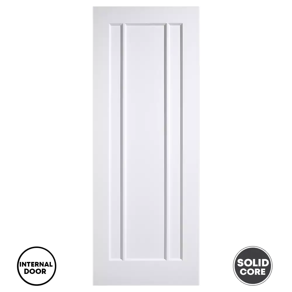 LPD Internal Primed White Lincoln Door