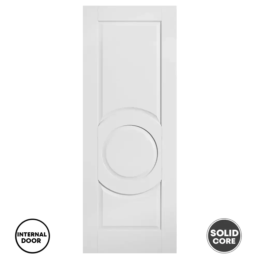 LPD Montpellier Solid Internal Door White Primed