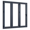 LPD AluVu Anthracite Grey External Bi-fold 6ft Aluminium Pre-Finished External Door