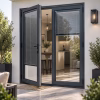 LPD AluVu Anthracite Grey French Door Aluminium Pre-Finished External Door lifestyle