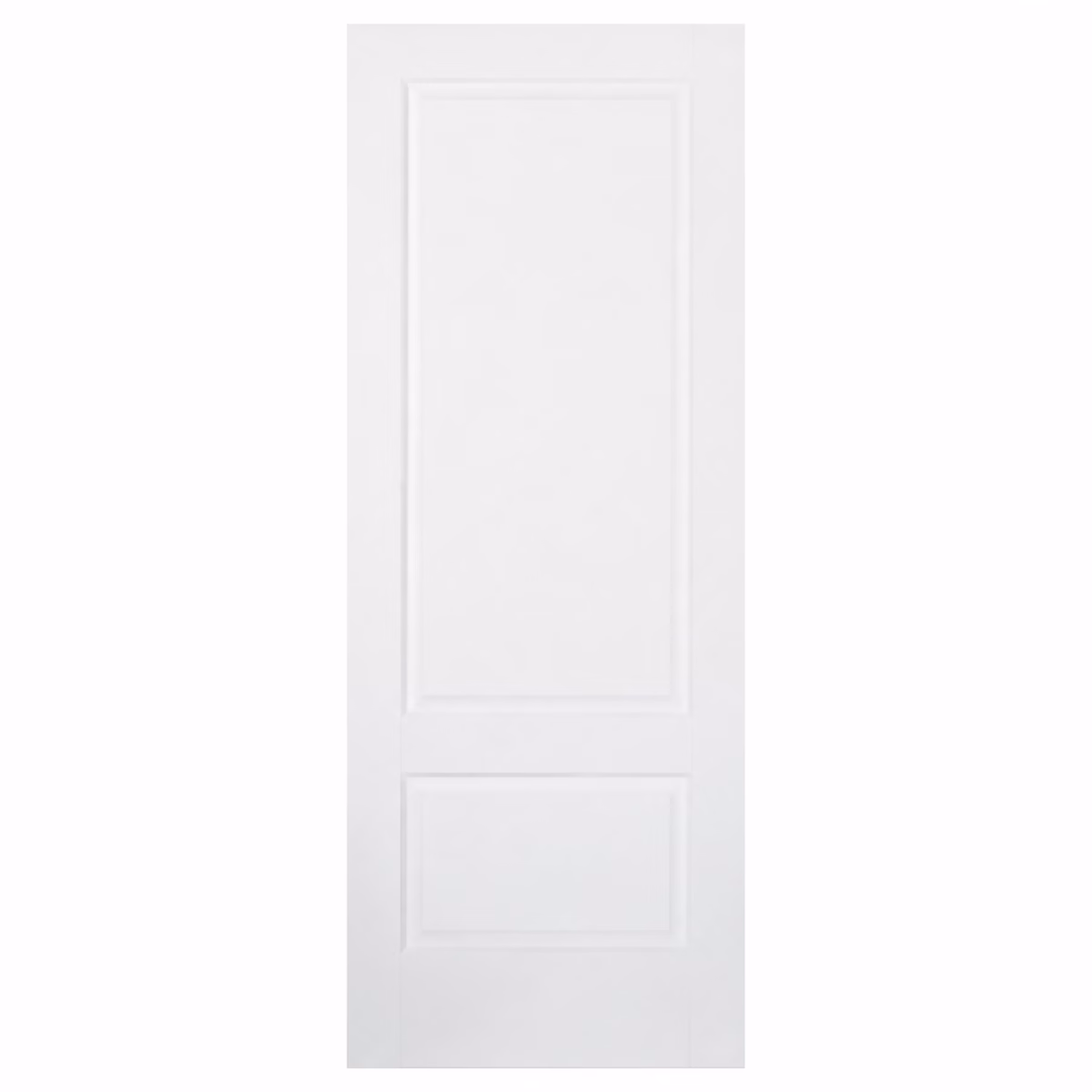 LPD Doors Brooklyn White Primed 2P Panelled Moulded Composite Pre-Finished Internal Door