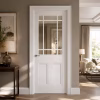 LPD Doors Downham White Primed Unglazed 9 Light Solid Engineered Core Internal Door lifestyle