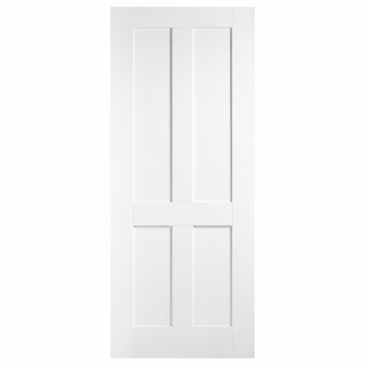 LPD London White Primed 4P Solid Engineered Internal Door