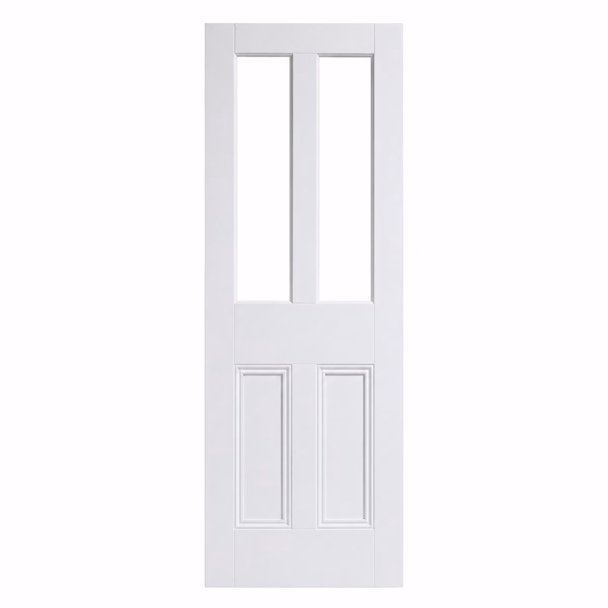 LPD Malton White Unglazed 2L Solid Engineered Primed Internal Door